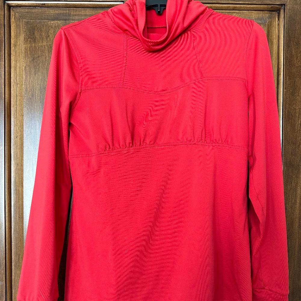 Fleece lined running top